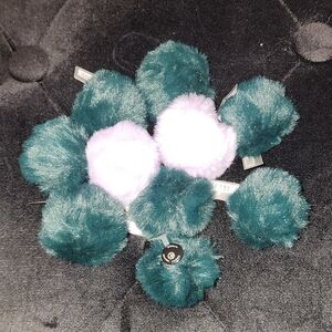 Green Puff Ball Jibitz